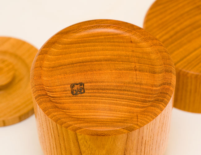 茶筒(小)/オイル仕上げ