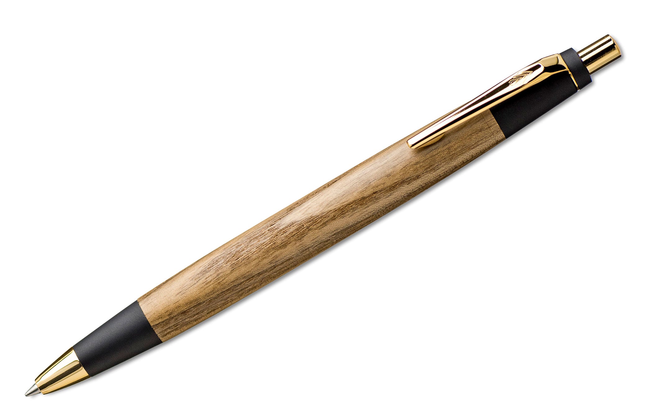 通販大得価野原工芸　胡桃（ブラックウォールナット）クルミ　スリムボールペン　最終値下げ 筆記具
